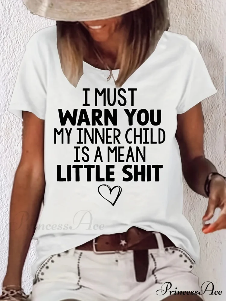Casual Short Sleeve Spring & Summer Women's Clothing Print Crew Neck T-shirt
