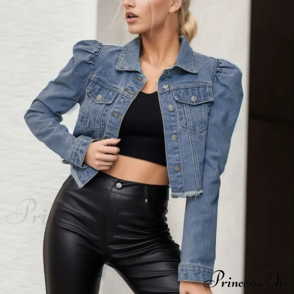 Short Lapel Pocket Button Cardigan Outerwear Tops Winter Outer Warm Chic Stylish Elegant Fashionable Jacket