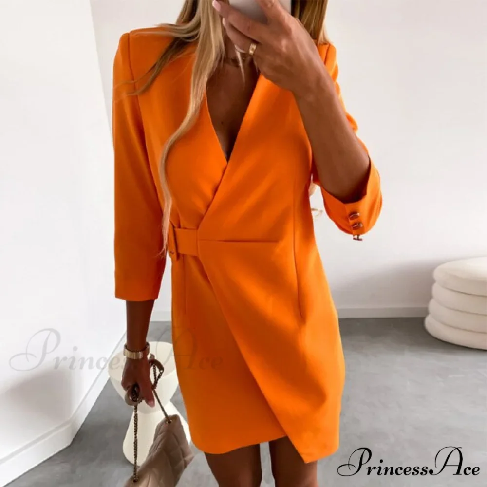 Office Lady Blazer Dress - Image 2