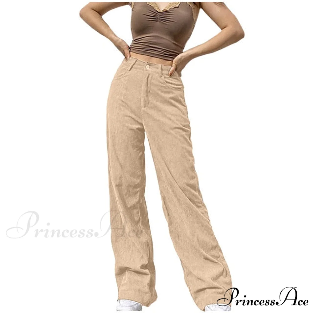 Fashion Full-length Pocket Cargo Jeans