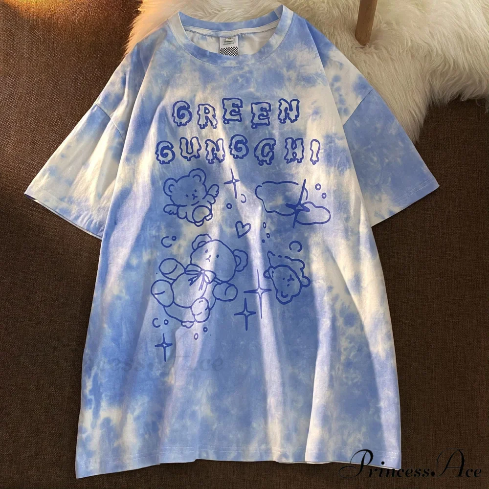 Short-sleeved Vintage Female T-shirt