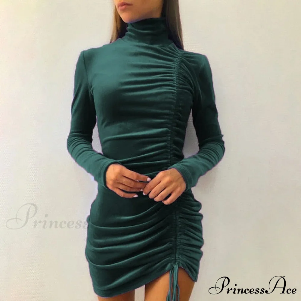 Party Velvet Mini Dress - Image 3