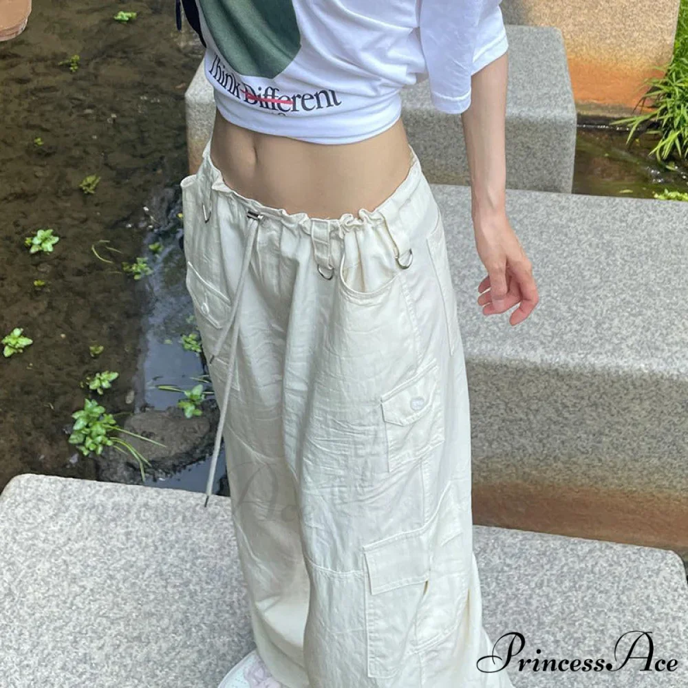 Y2K Streetwear Baggy Cargo Pants - Image 17