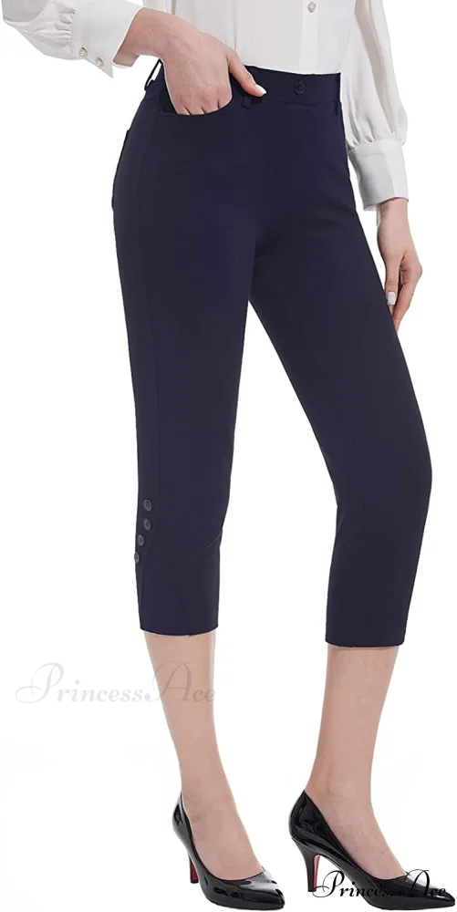 Tapata Capri for Women Crop Dress Pants Business Capris