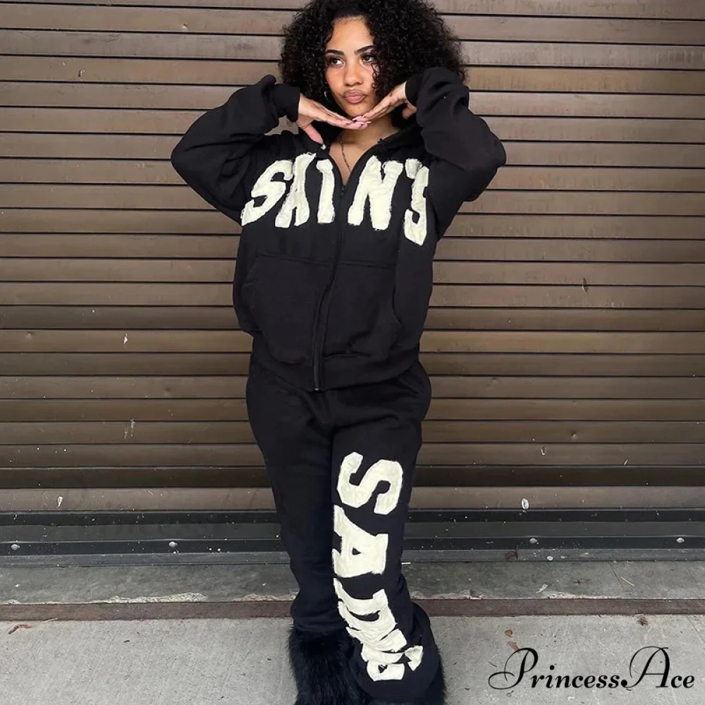 Oversized Graphic Hoodie - Image 2