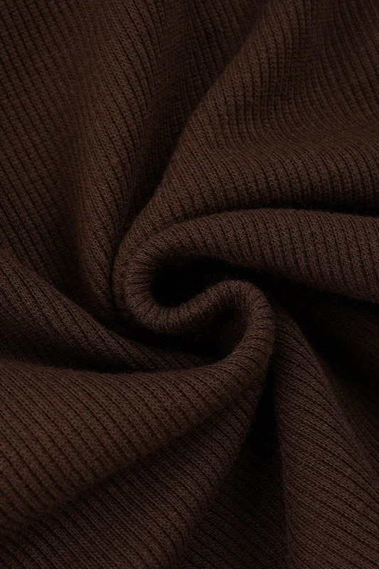 Button Decor Ribbed Casual Tank Top - Image 7