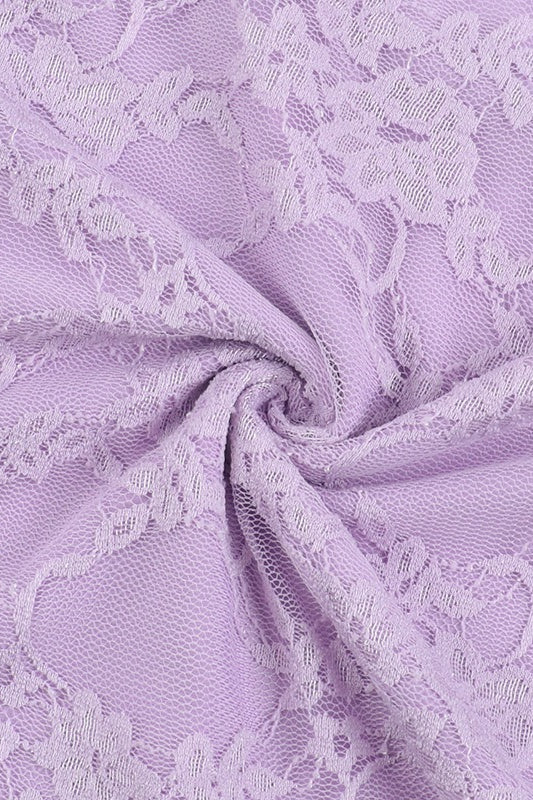 Cami Lace Split Hem Mini Dress - Image 3