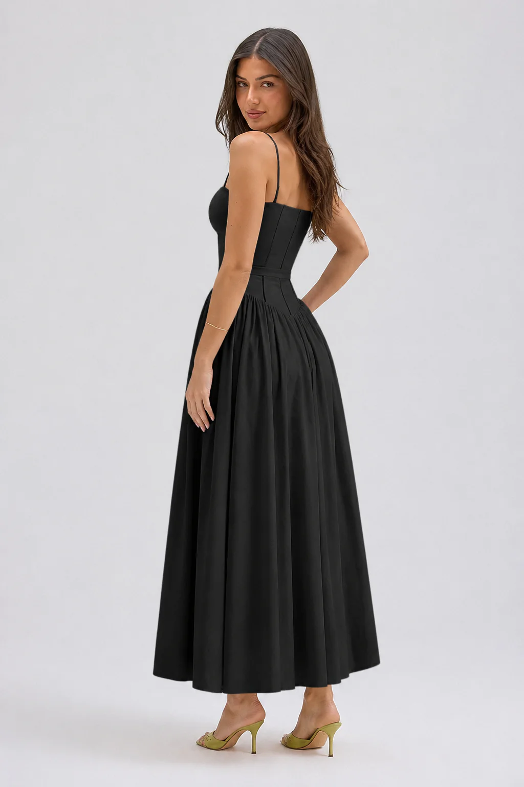 Cami Slim Fit Elegant Maxi Dress - Image 8