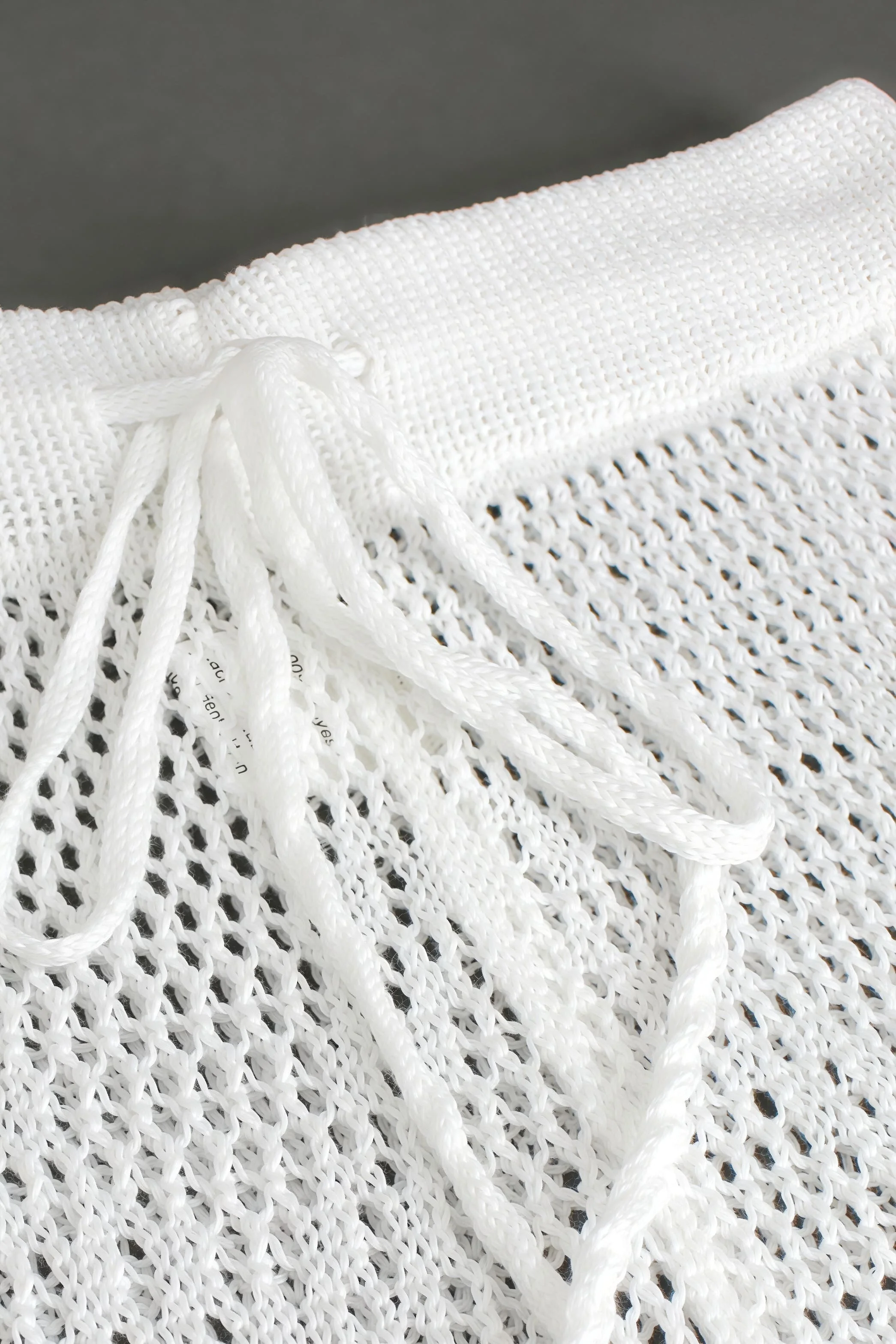 Chic Ribbed Knit Wrap Waist Pants - Image 3