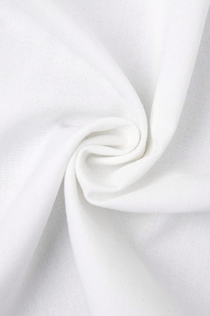 Cotton Linen Vest Two Piece Set - Image 6