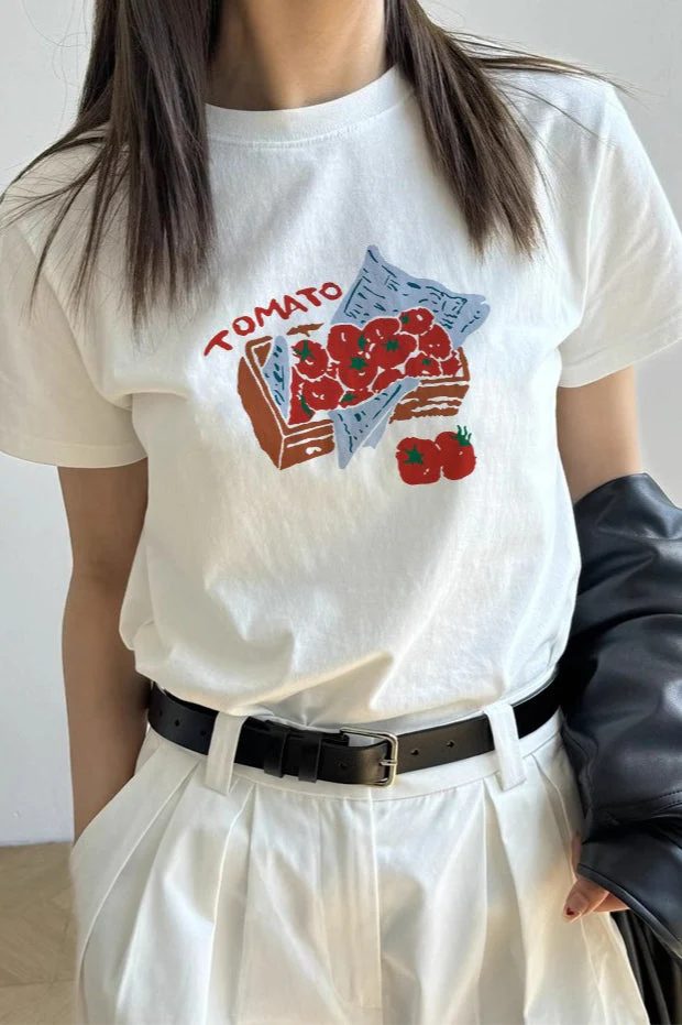 Cotton Printed Loose Casual T‑shirt - Image 2