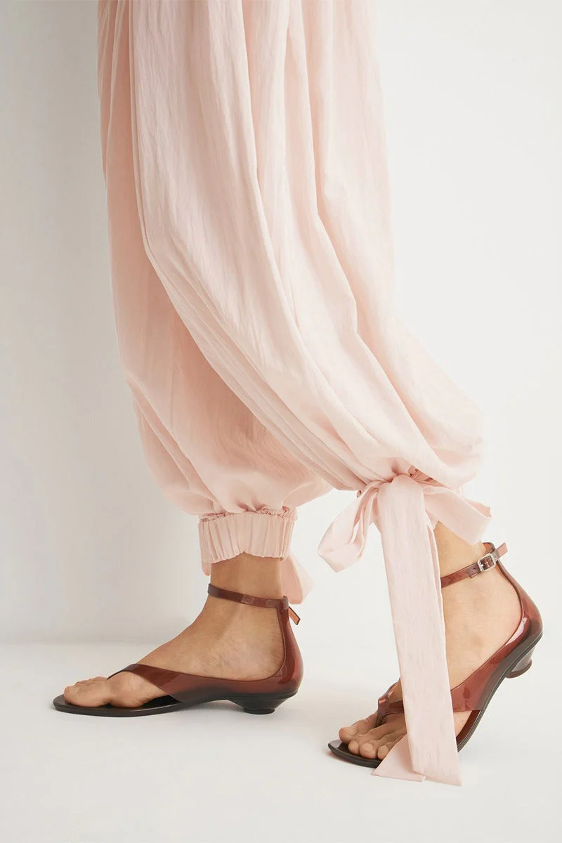 Elegant Loose Tie Harem Pants - Image 6