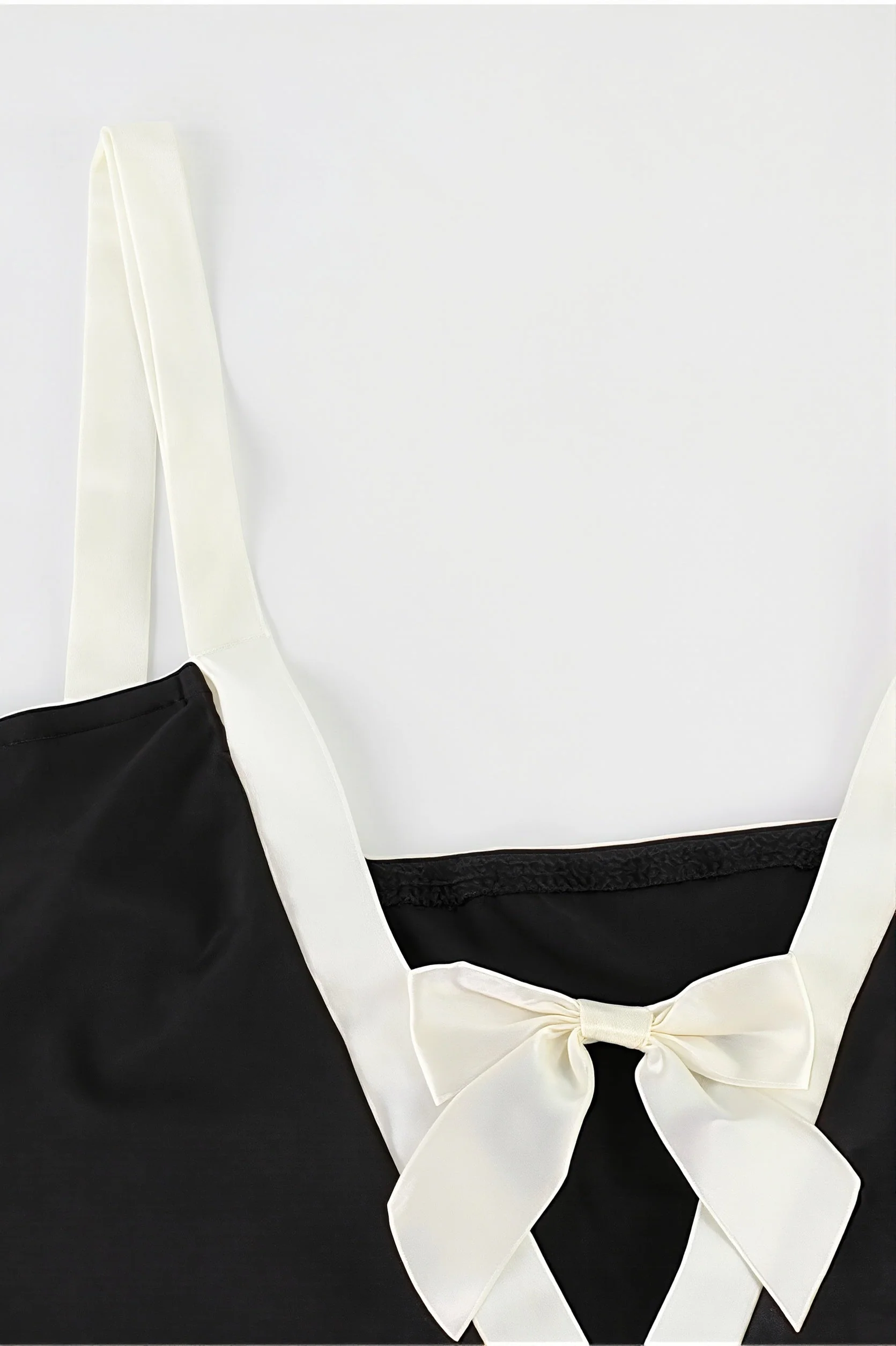 Elegant Patchwork Bow Solid Maxi Dress - Image 6