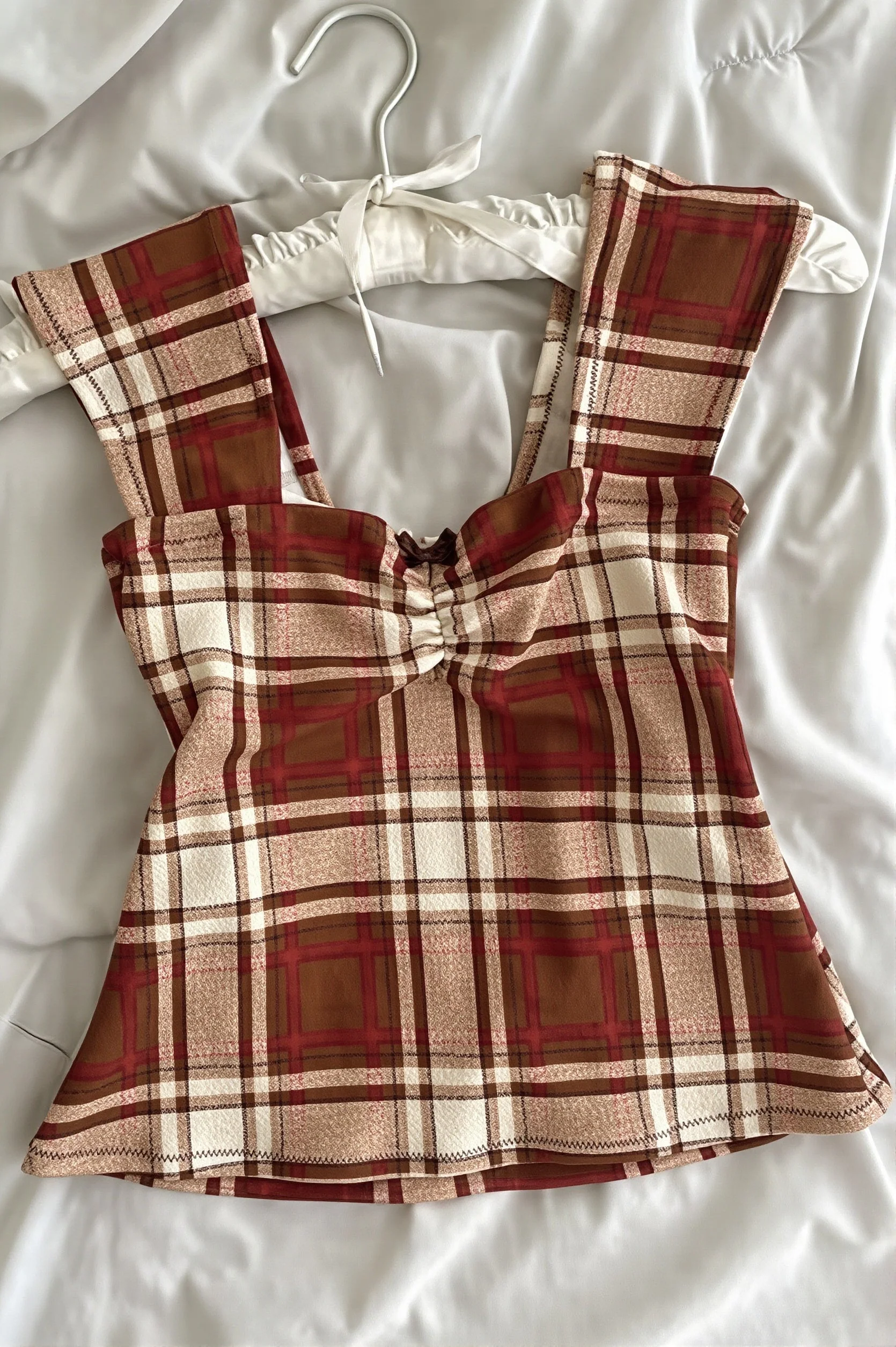 Fresh Striped Print Slim Tank Blouse - Image 4