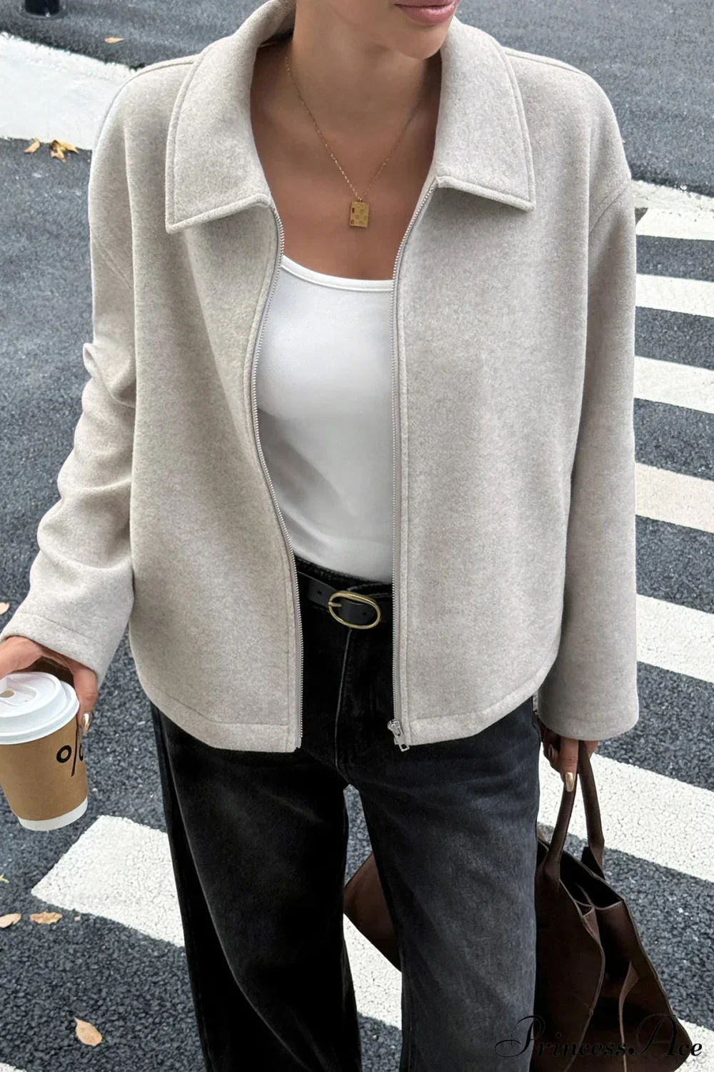Long Sleeve Elegant Versatile Coat - Image 2