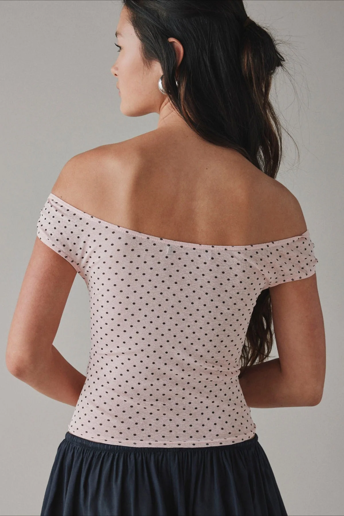 Print One Shoulder Ruched Cropped T-shirt - Image 7