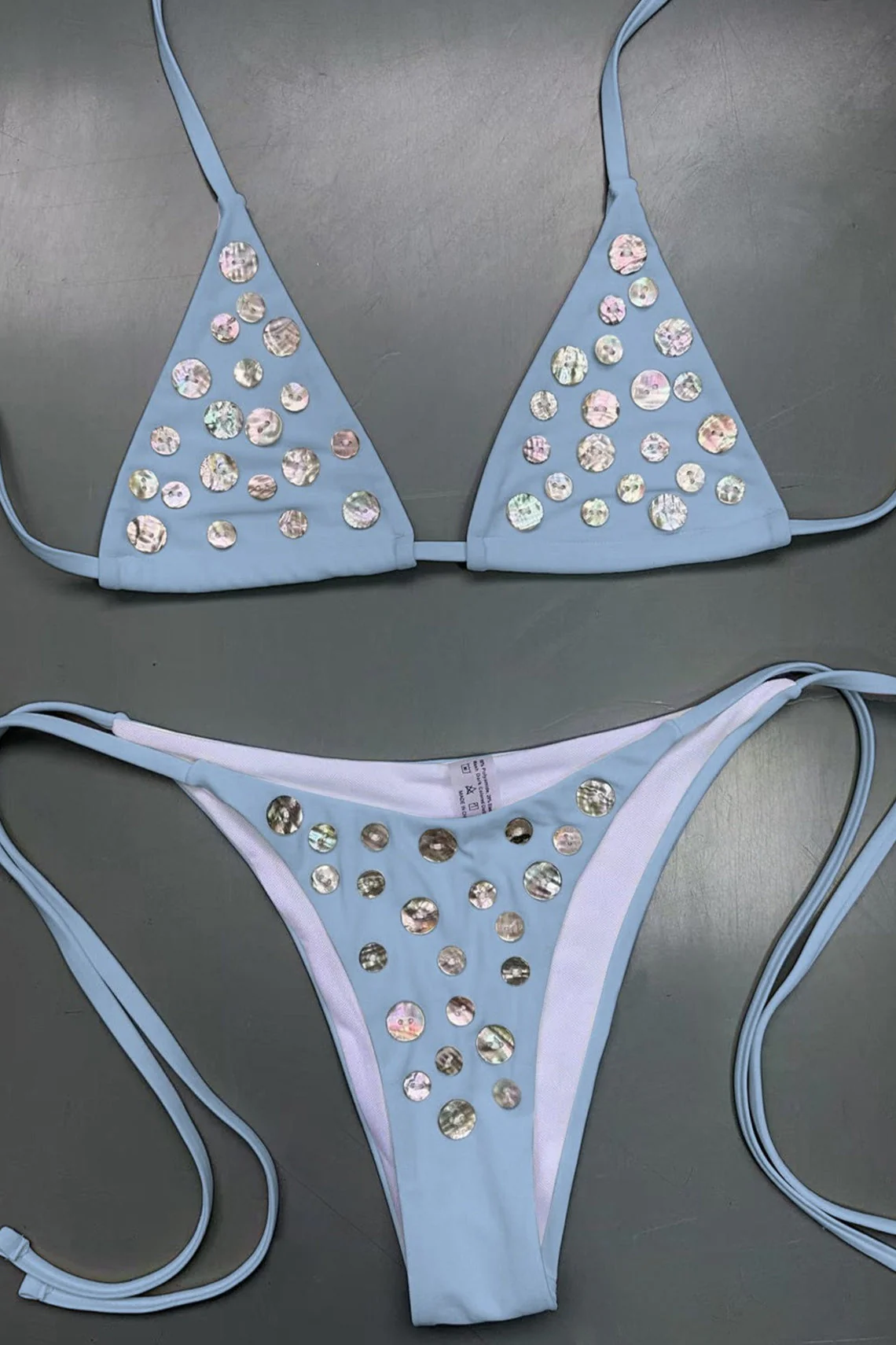 Sexy Shell Button Bikini Set - Image 7