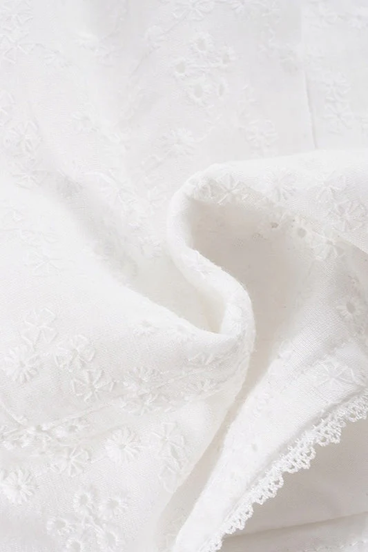 Solid Texture Ruffle Pleated Mini Skirt - Image 7