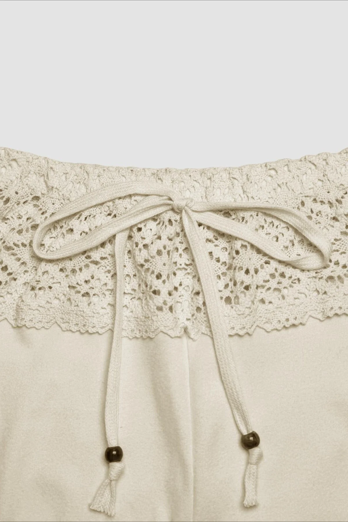 Splice Lace Waist Flared Pants - Image 6