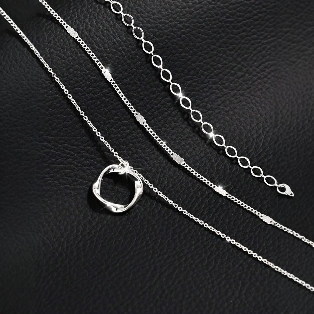 Stylish Minimalist Layered NeckLace - Image 2