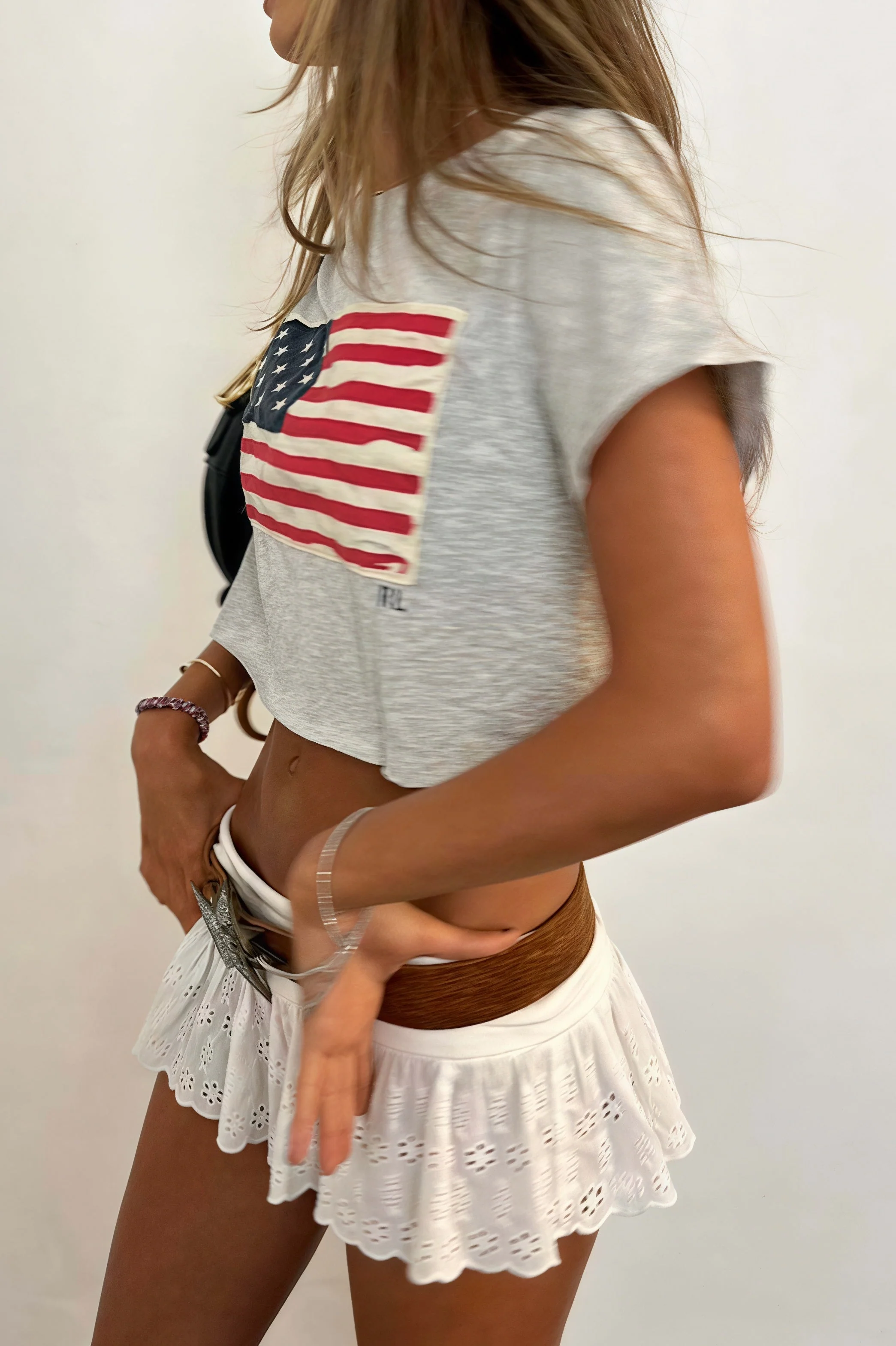 Y2K Street Printed Cropped T-shirt - Image 4