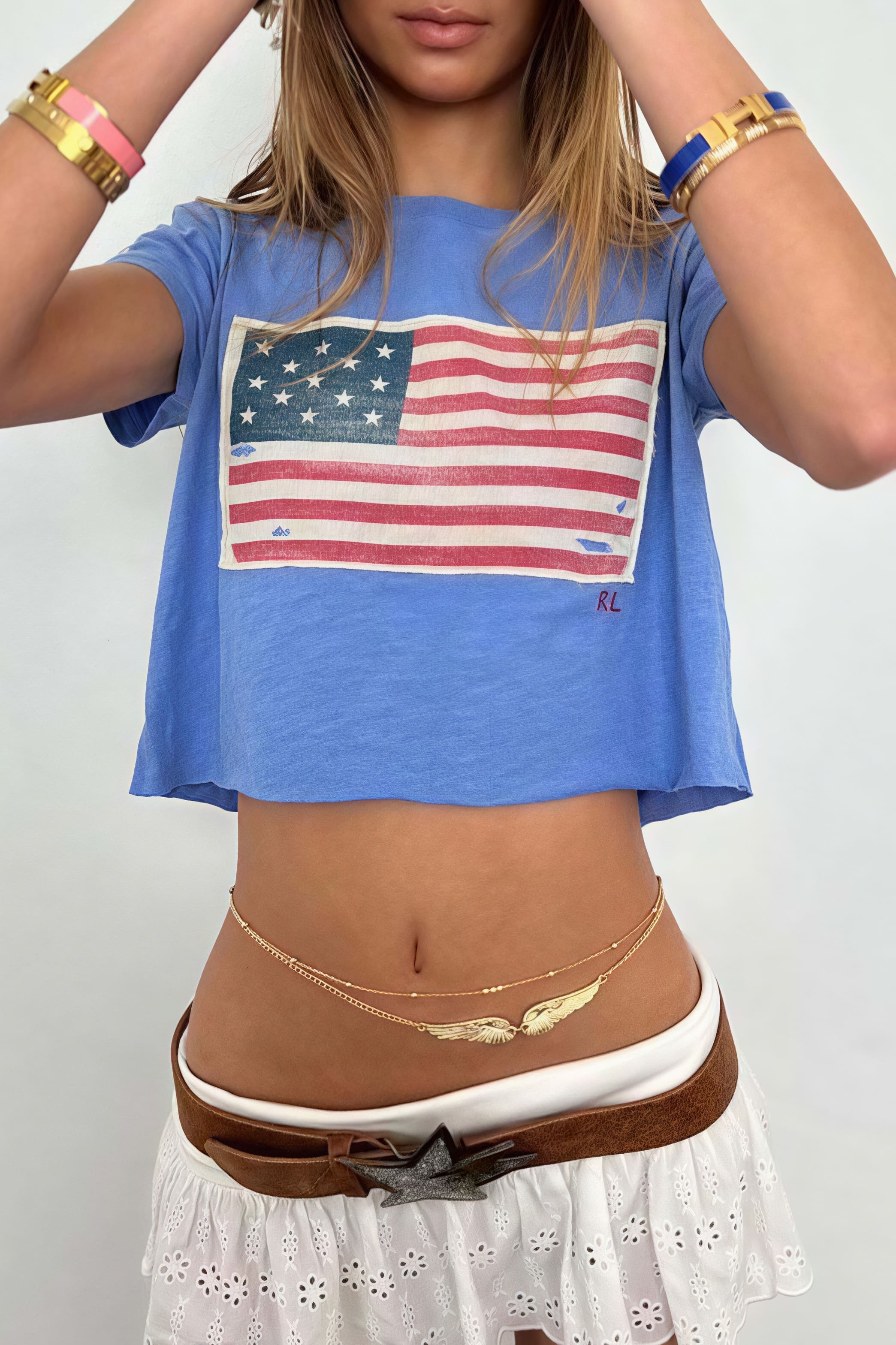 Y2K Street Printed Cropped T-shirt - Image 6
