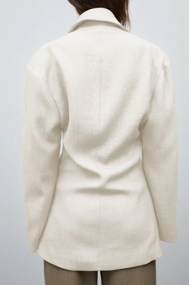 Elegant Loose Fit Blazer - Image 5