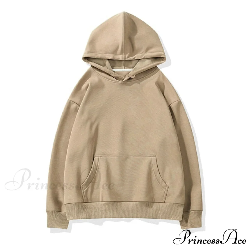Pants Plus Fleece Casual Women Sweatshirt Couple Tracksuit Unisex Hoodies 2-Piece Size - Image 3