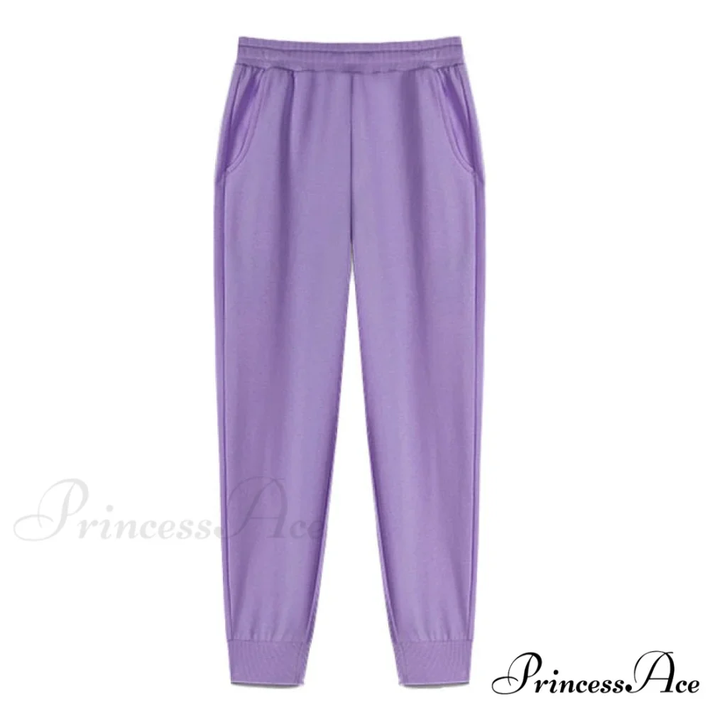 Pants Plus Fleece Casual Women Sweatshirt Couple Tracksuit Unisex Hoodies 2-Piece Size - Image 8