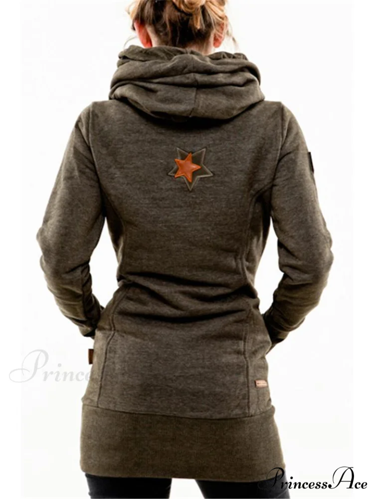 with and Front Hooded Pocket Fit Slim Sweatshirt Pullover Drawstring - Image 5