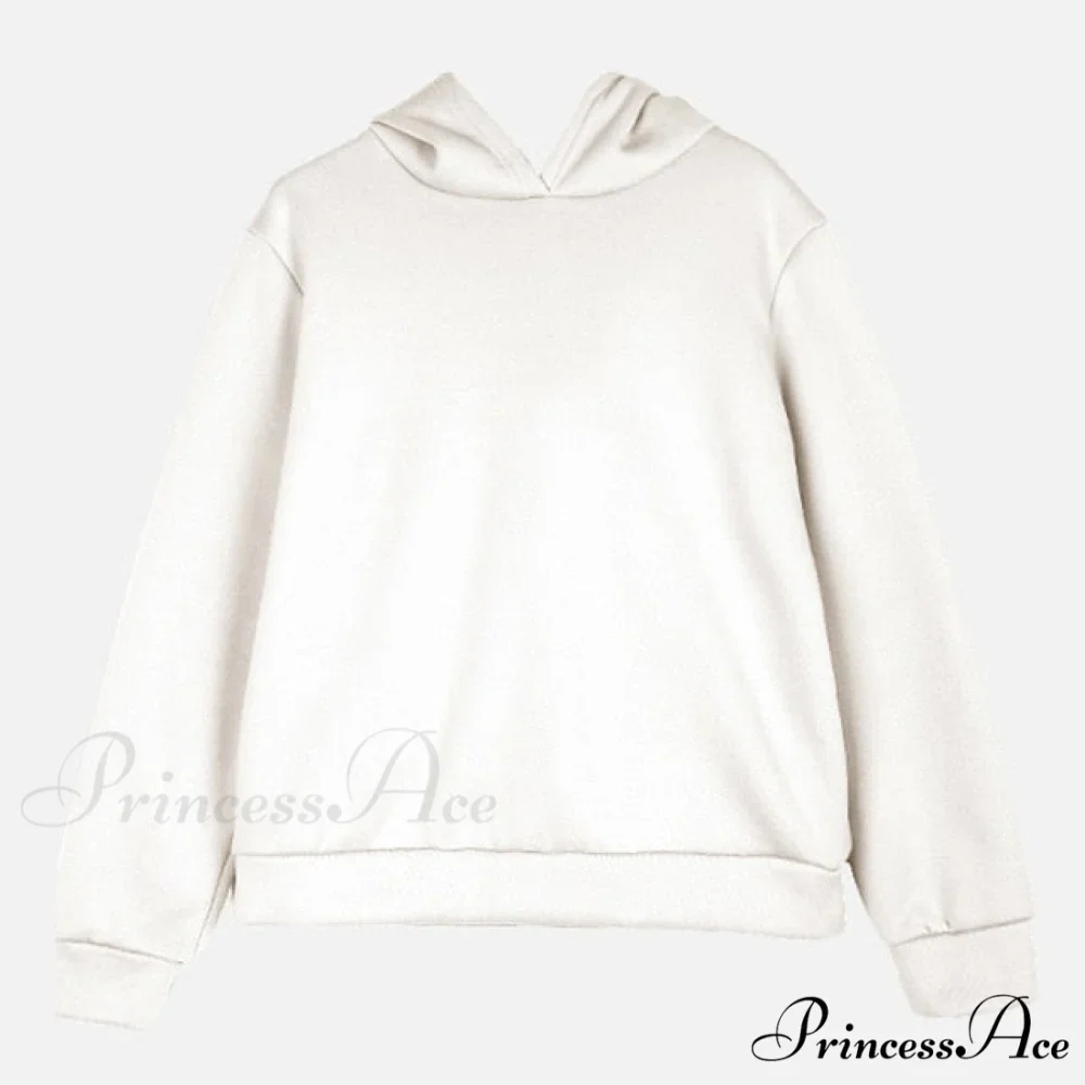 Elegant with Long Sweatshirt Women's Set and Hoodie Lace-Up Warm Pant Solid Detail - Image 15
