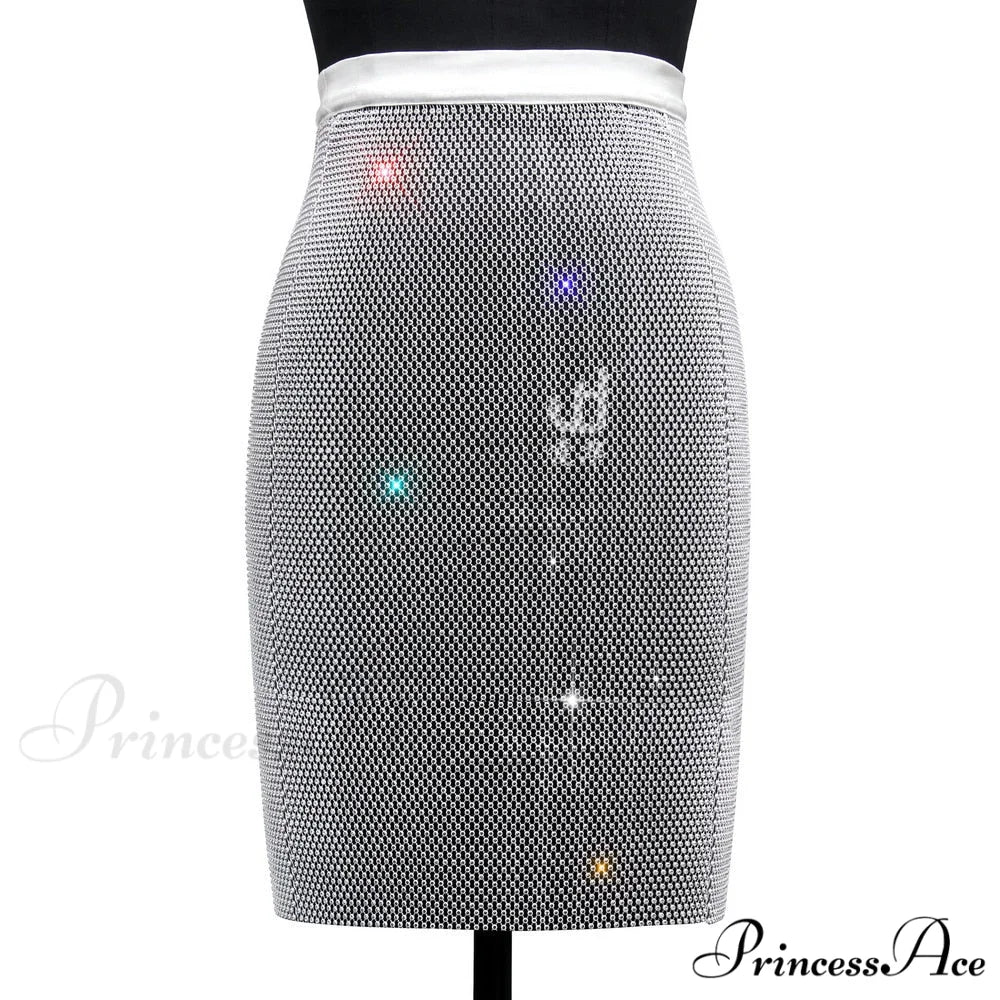 Coastal Club Piece Top Halter Warm-Season Set Festival Two Rhinestones Outfits Crop Tank Top Party Tops - Image 13