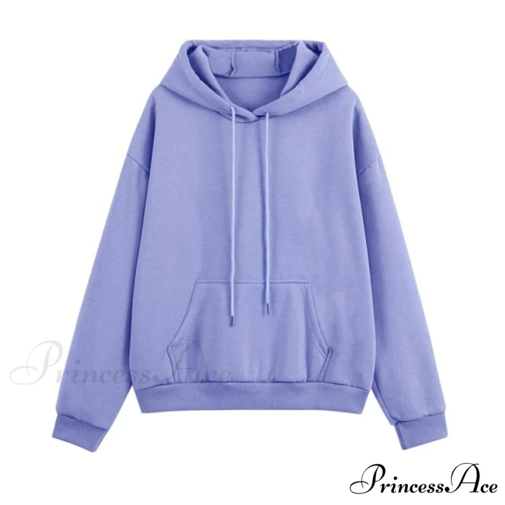 Set - Tracksuit - Hooded Pants Fleece Women's Color Solid Casual Sweatshirt Autumn/Winter and - Outfit - Image 4