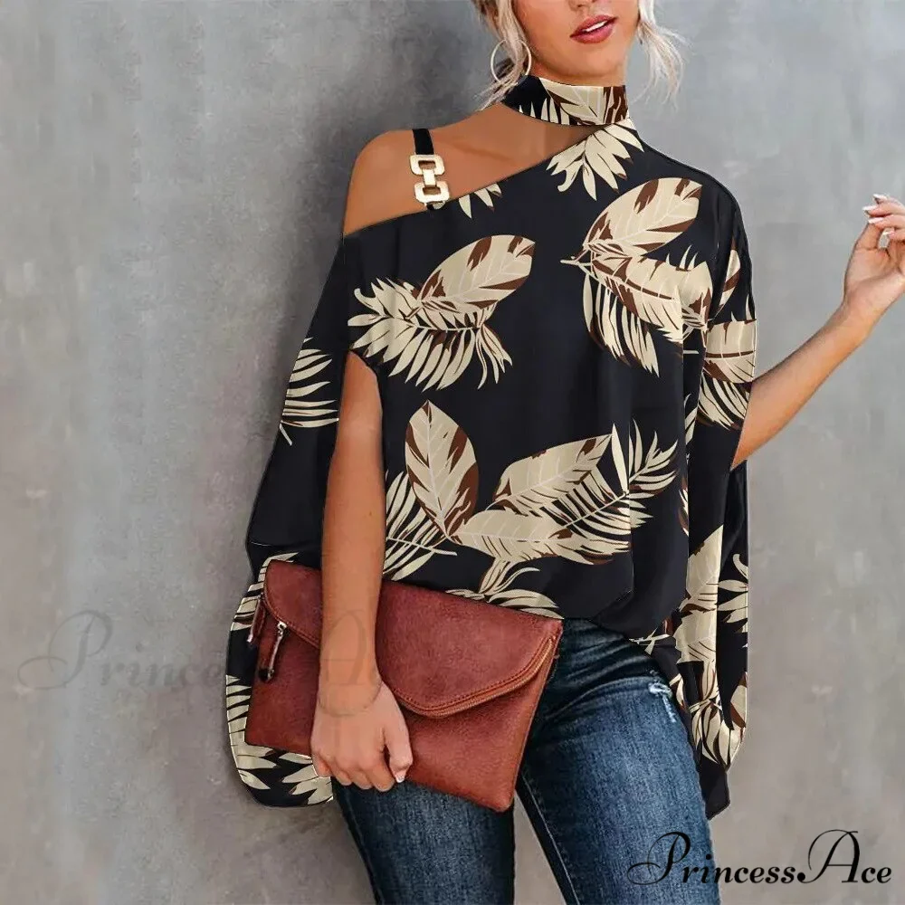 Out Warm-Season Youth Metal Patchwork Top Blouse Halter Brief Casual Design Hollow Arm New - Image 6
