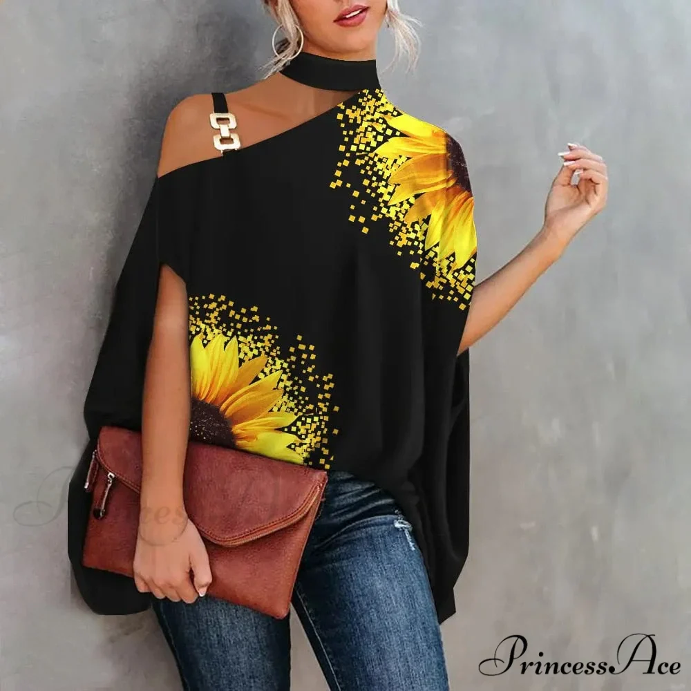 Out Warm-Season Youth Metal Patchwork Top Blouse Halter Brief Casual Design Hollow Arm New - Image 8