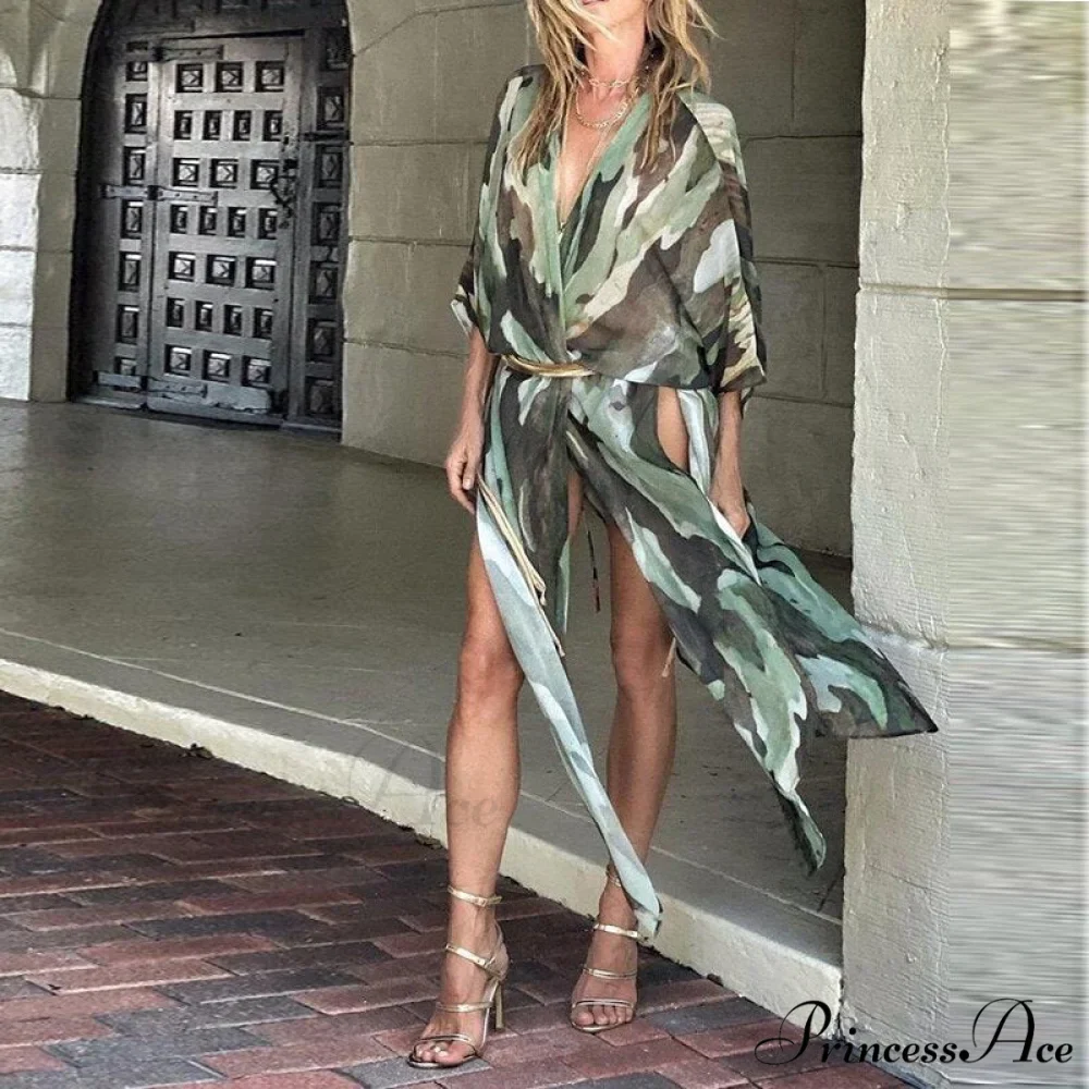 Loose Warm-Season Clothing Tops Veil Design Long Brief Women Striped Arm Casual Blouse Coastal Fashion Streetwear - Image 5