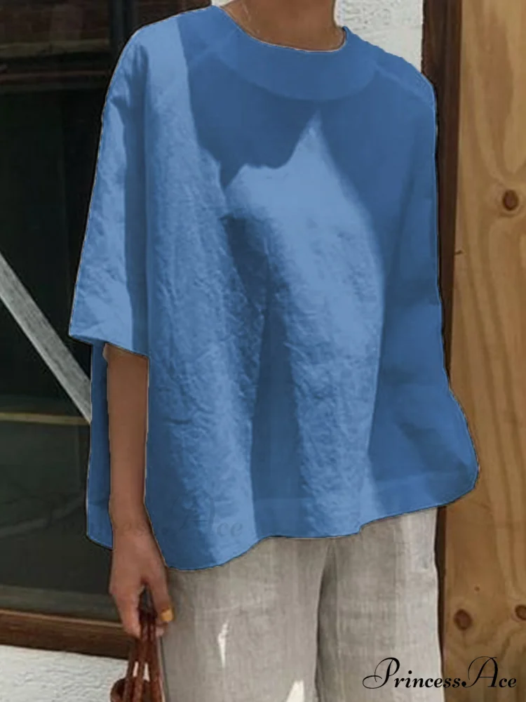 Women's Tunic Blouse Casual Shirt - Image 4