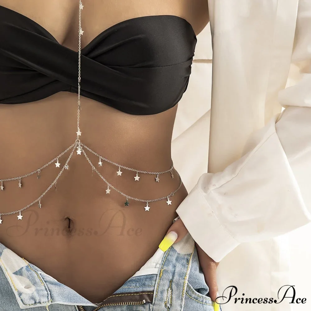 body Star pendant chain