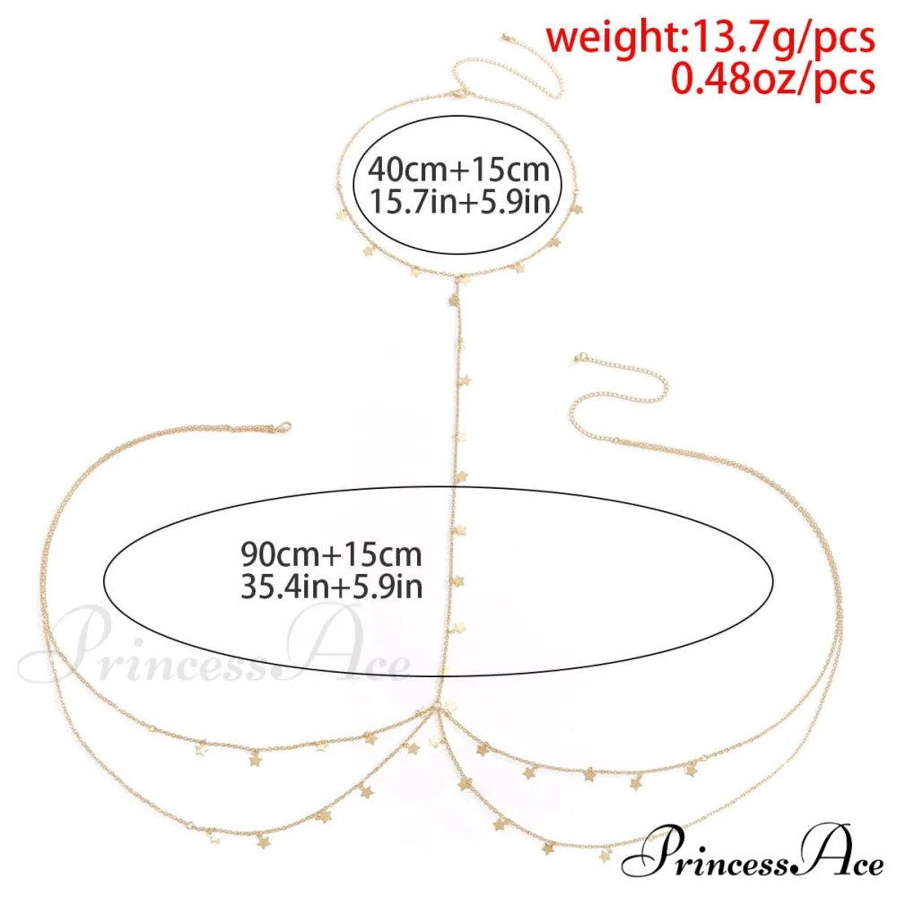body Star pendant chain - Image 3
