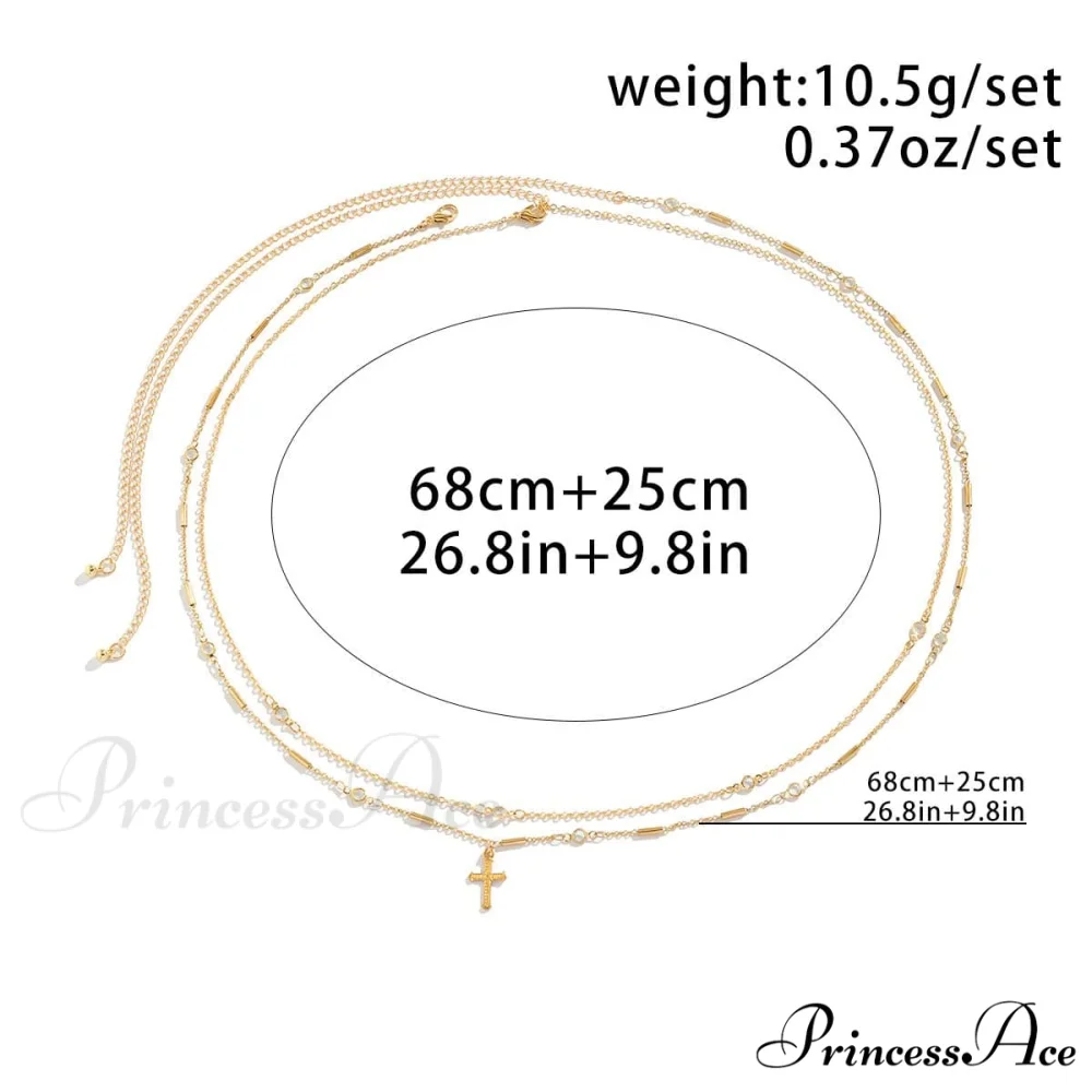 chain Cross and pendant waist set - Image 3