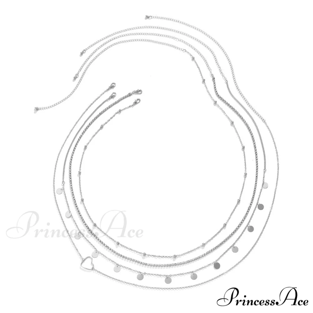 Set Heart Waist Chain of - Rhinestone 4 - Image 5