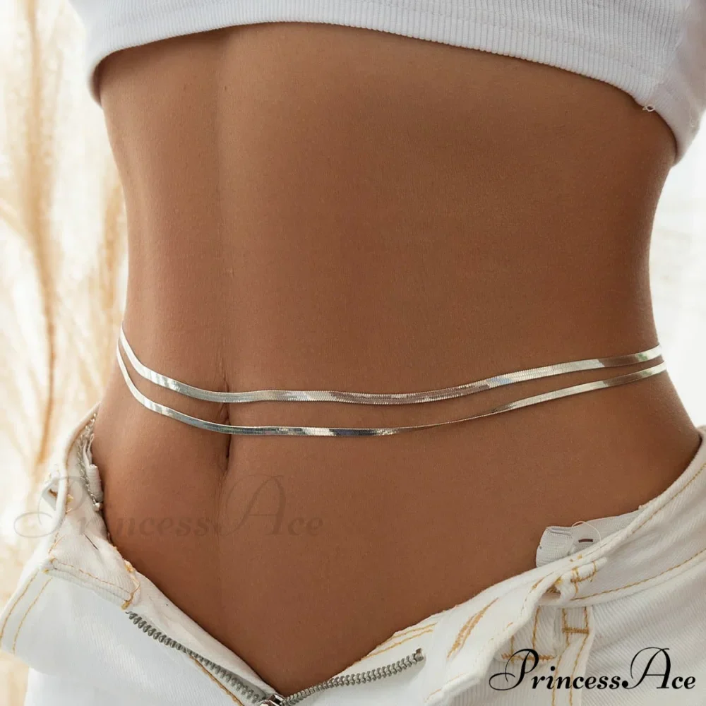 Waist Layered Snake Chain