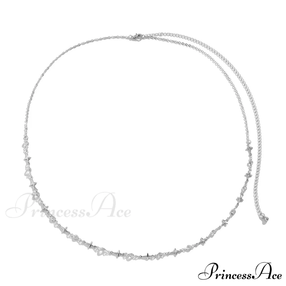 waist Star pendant stone chain - Image 3