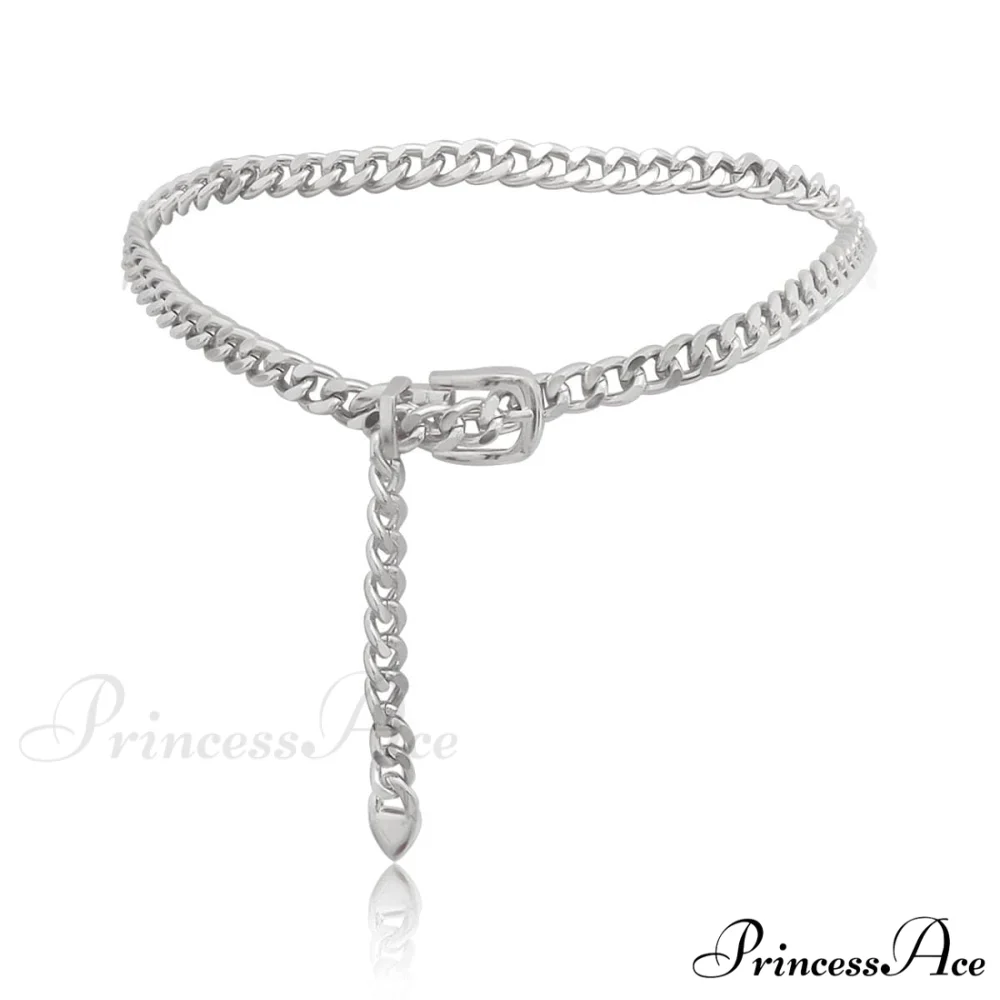 Solid Chain Waist with Buckle - Image 3