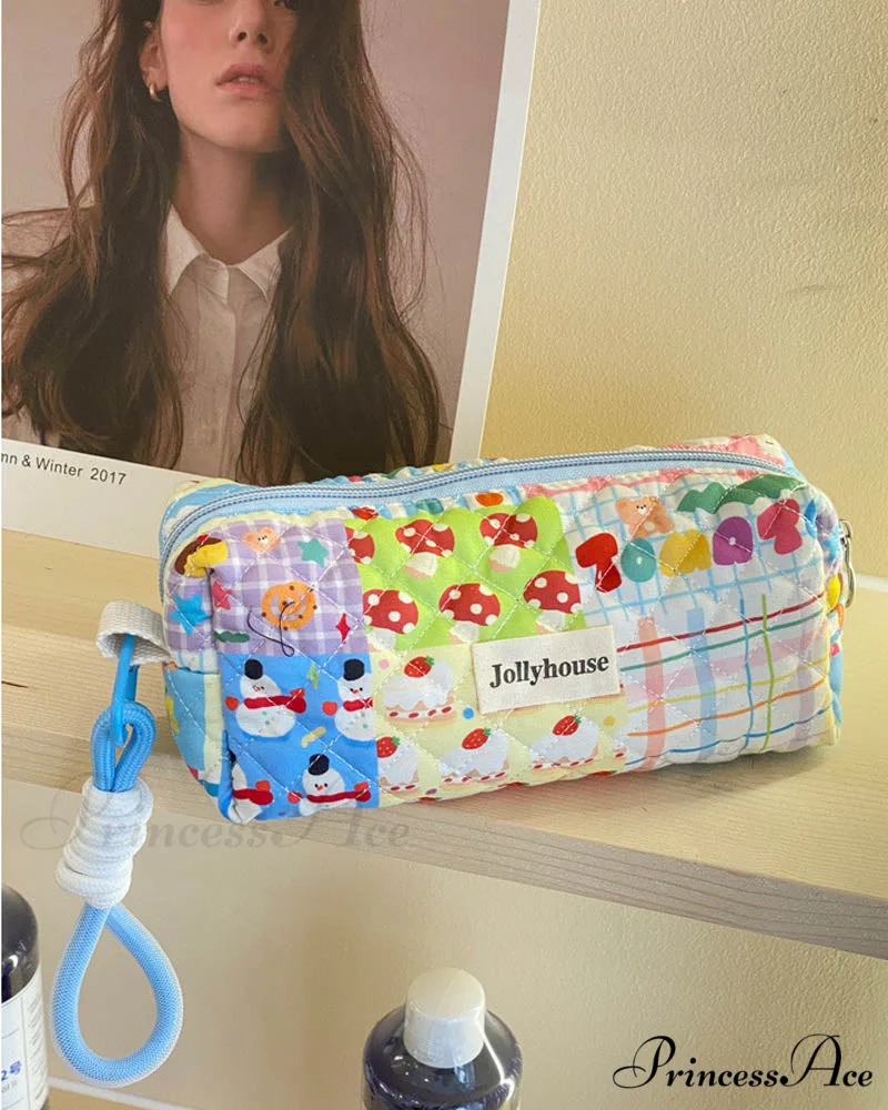 Pencil with Quilted Nostalgic Case Design