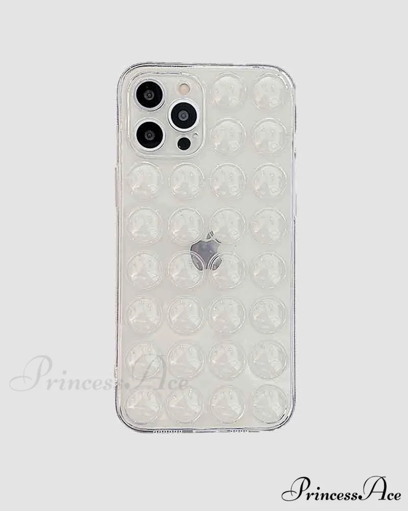 iPhone Clear Bubble Case