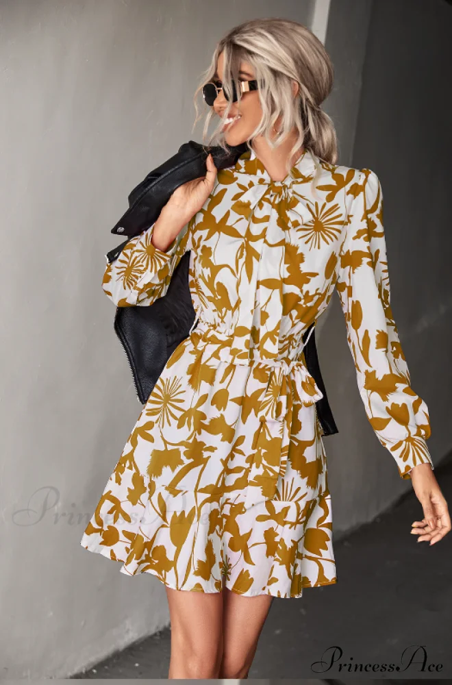 Woven Gown Long Belt with Waist Sleeves - Image 3