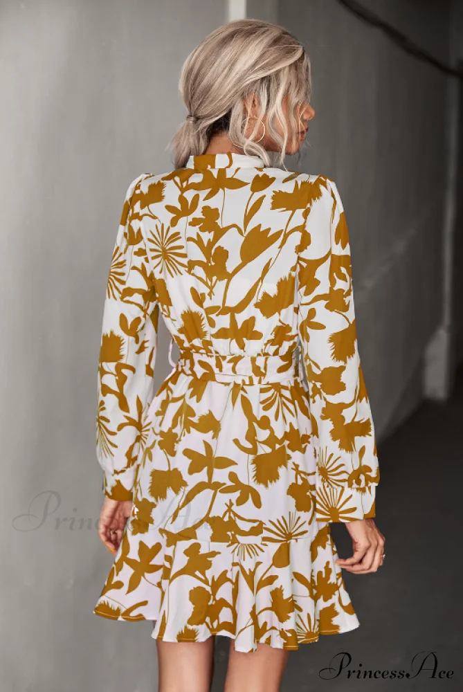 Woven Gown Long Belt with Waist Sleeves - Image 5