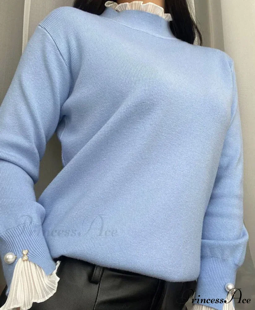 Pearl Embellished Holly Sweater
