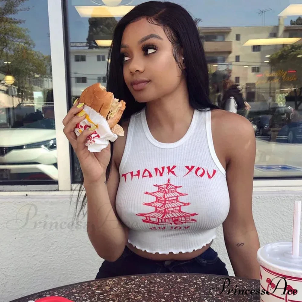 Knitting Print O Neck Off Shoulder 2024 Women Casual Slim Streetwear Crop Female Vacation Clothes Tank top